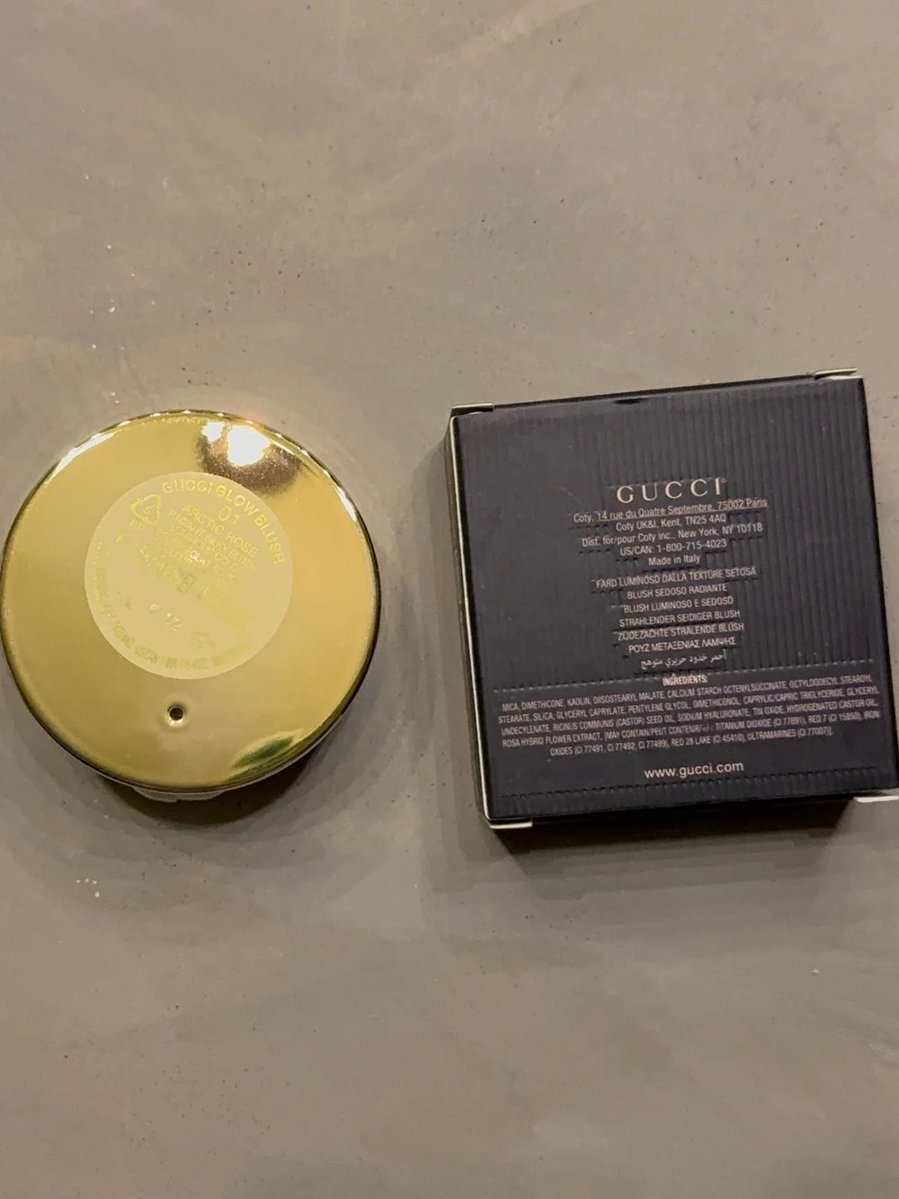 Gucci Glow Radiant Silky Blush — 01 Arctic Rose